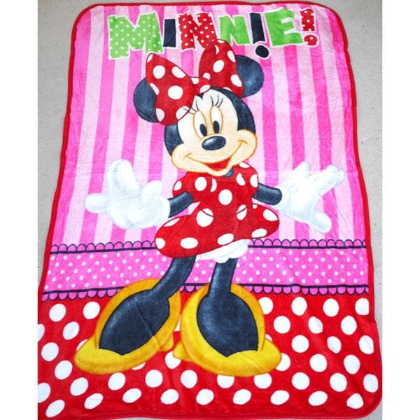 Minnie Mouse Mink Throw Blanket › UpTown Kids